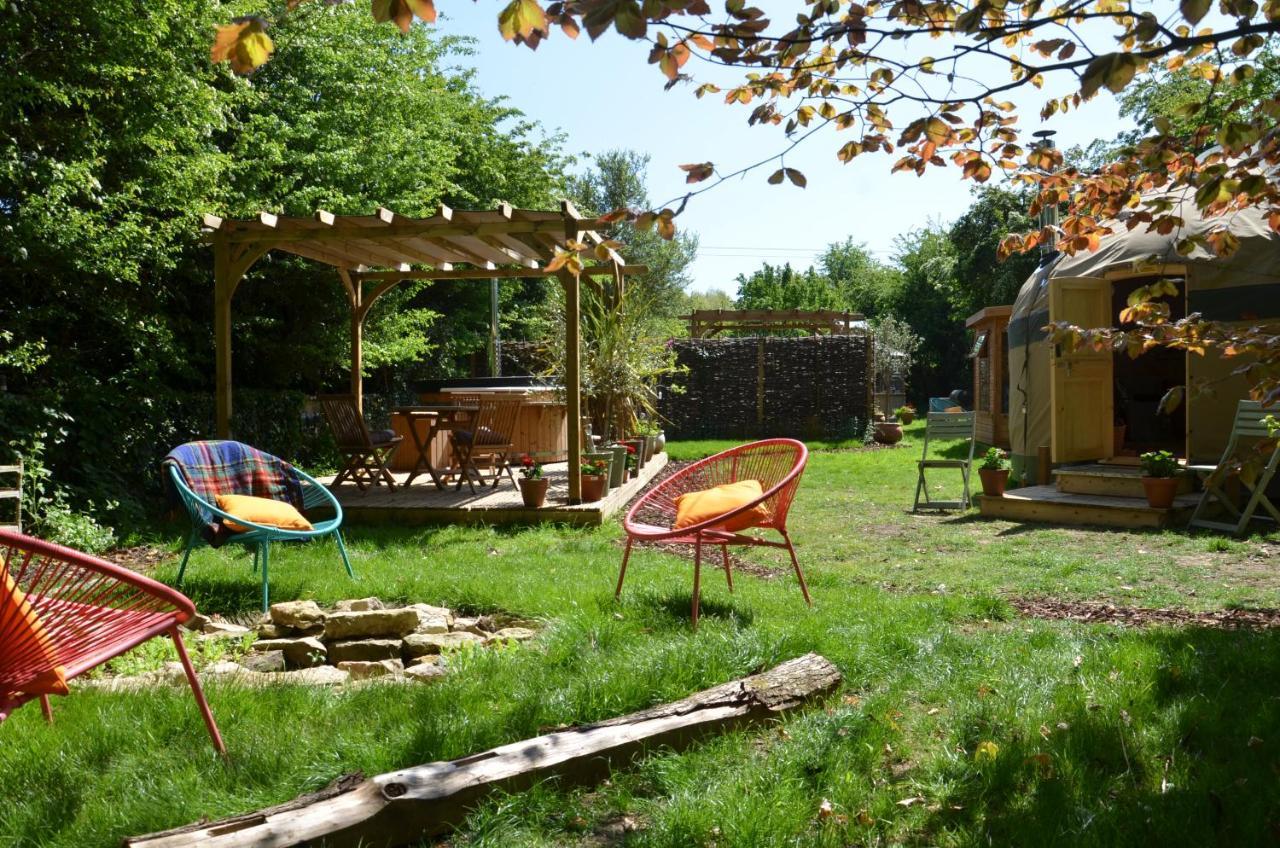 Stamford Meadows Glamping With Private Hot Tubs Hotel Exterior photo